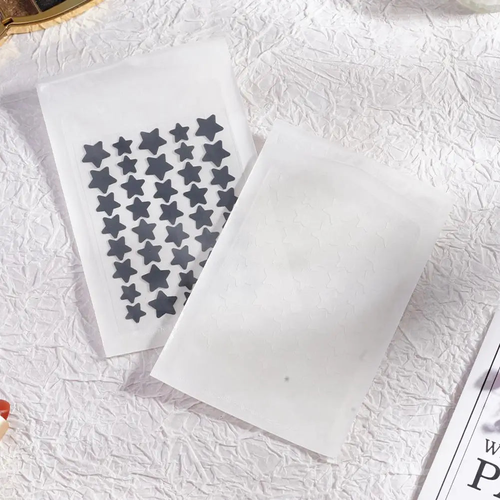 Star Acne/Pimple Patch, Yellow Star Shaped Acne Absorbing Cover Patch, Invisible Hydrocolloid For Face Acne